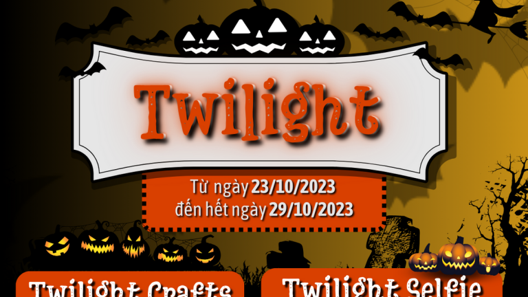 TUẦN LỄ HALLOWEEN “TWILIGHT” - KHƠI MỞ TƯ DUY SÁNG TẠO VÀ NHẬN NGAY 03 POINTS AMSLINK