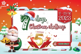 RINH QUÀ NOEL 5 POINTS KHI THAM GIA MINIGAME “7 DAYS OF CHRISTMAS CHALLENGE” CÙNG AMSLINK!!