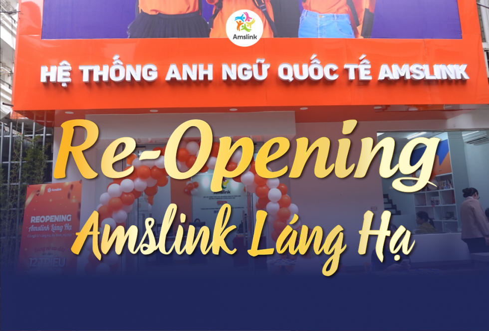 Re-Opening Amslink Láng Hạ