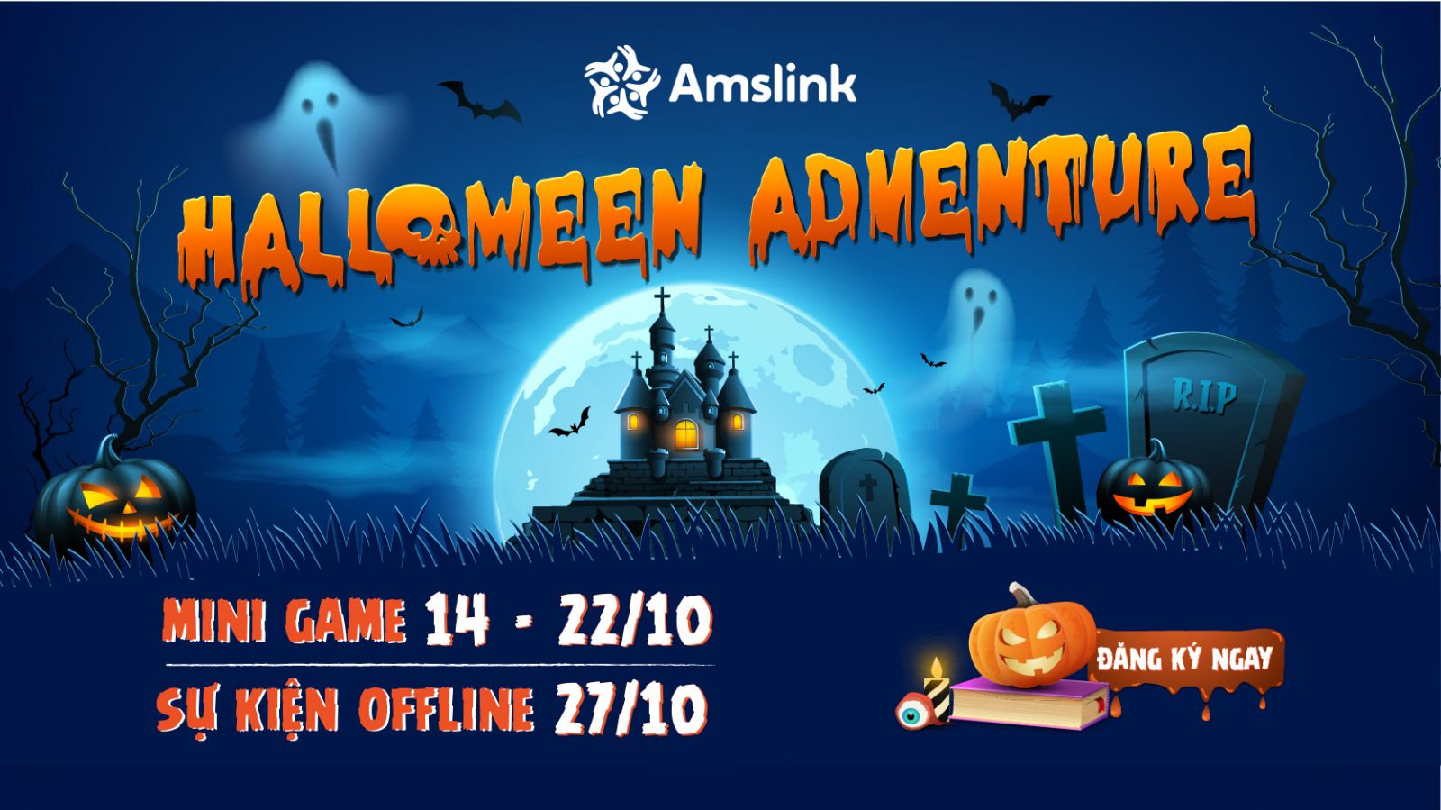 Phát động minigame Halloween Adventure