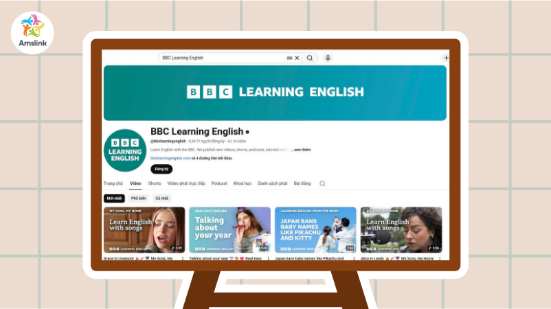 BBC Learning English phù hợp với những bạn thích giọng Anh - Anh