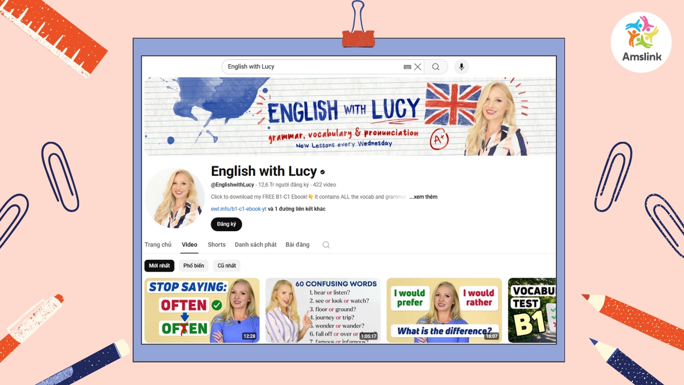 Cô Lucy giúp con cải thiện phát âm tiếng Anh tự nhiên nhất