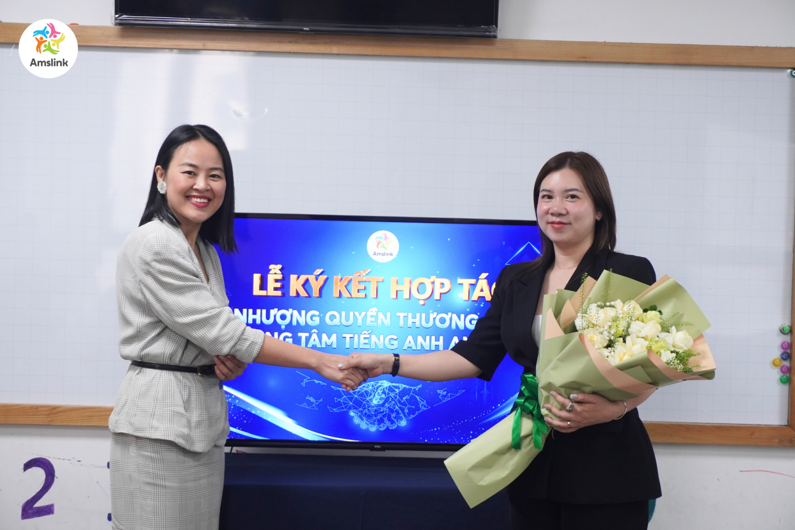 Amslink Hạ Long là chi nhánh đầu tiên của Hệ thống Anh Ngữ Quốc tế Amslink tại tỉnh Quảng Ninh