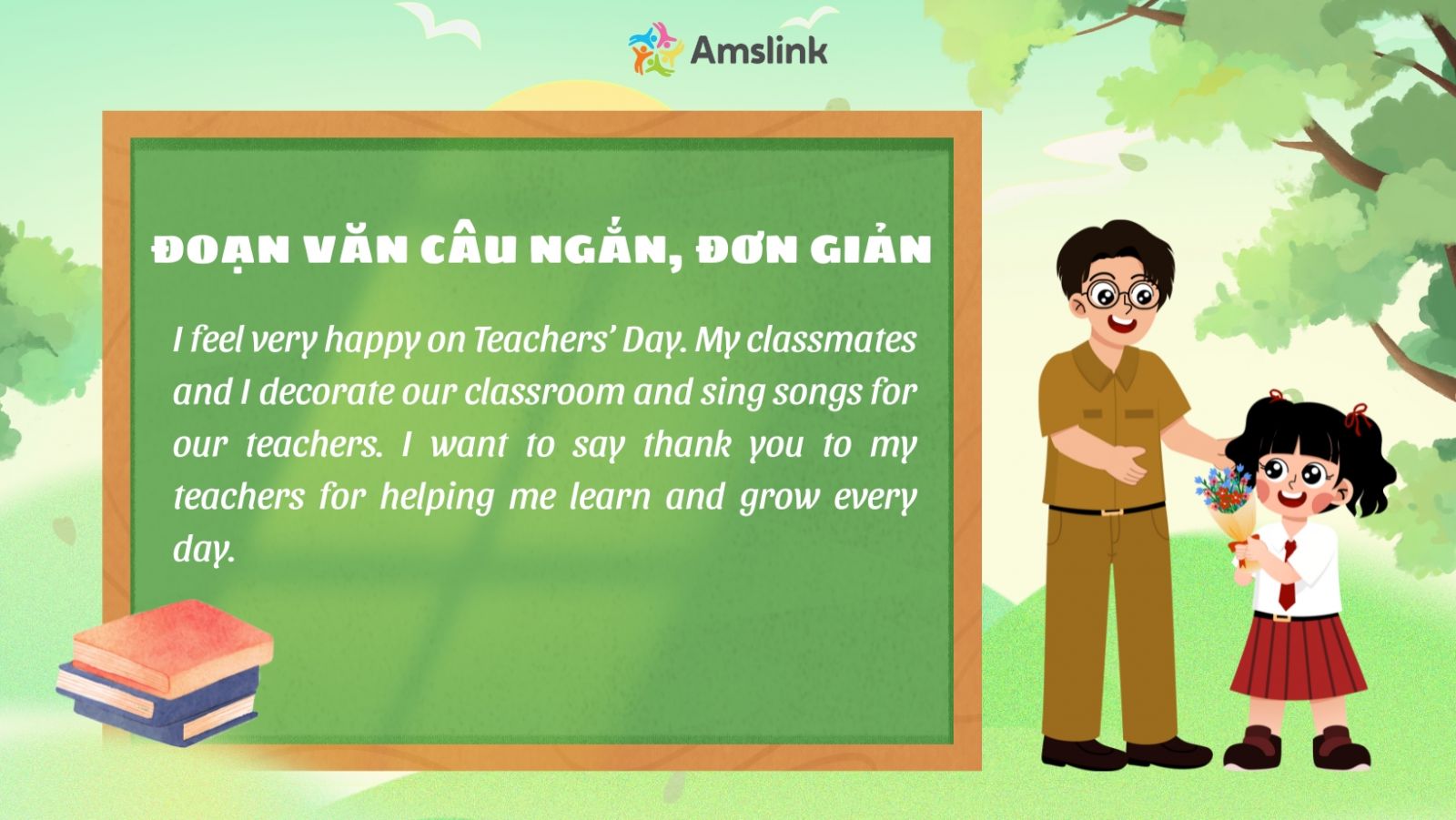 Đoạn văn bằng tiếng Anh ngắn gọn, lời văn dễ hiểu nhất