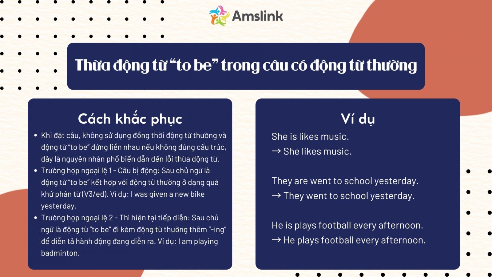 Cách loại bỏ “to be” thừa để câu chuẩn ngữ pháp hơn