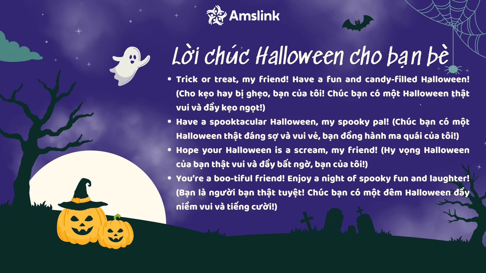 Cùng học những lời chúc bằng tiếng Anh siêu vui để gửi tới bạn bè nhé