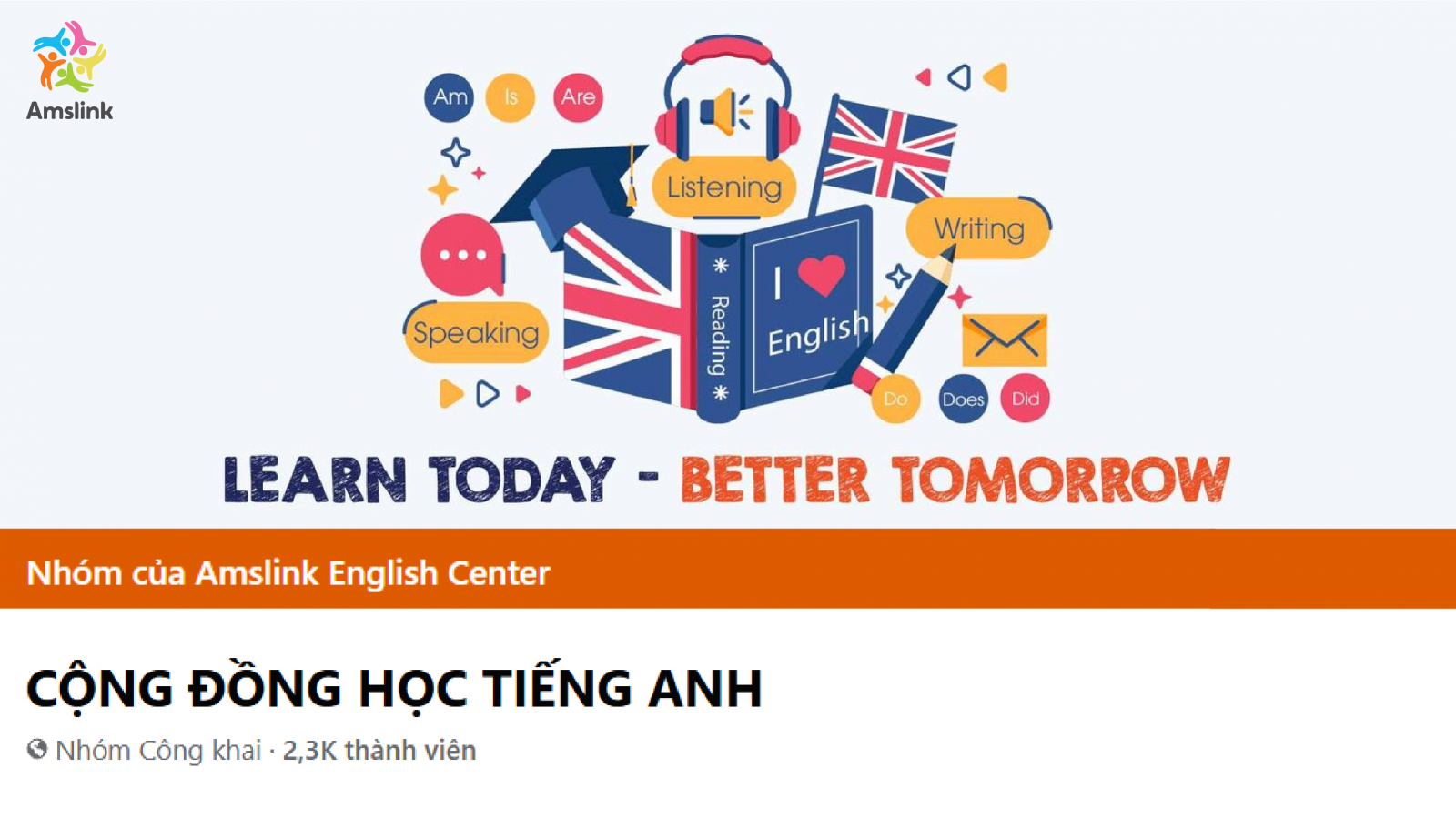 Tham gia Group CỘNG ĐỒNG HỌC TIẾNG ANH để nhận tài liệu bổ ích
