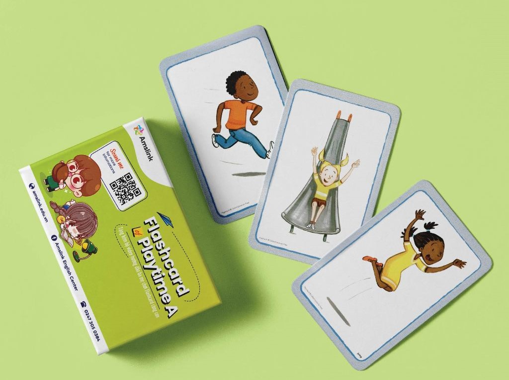 Amslink phát hành bộ sản phẩm Flash Card - Playtime A & B