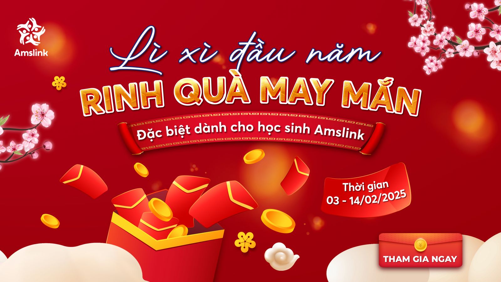 Lì xì đầu năm - Rinh quà may mắn