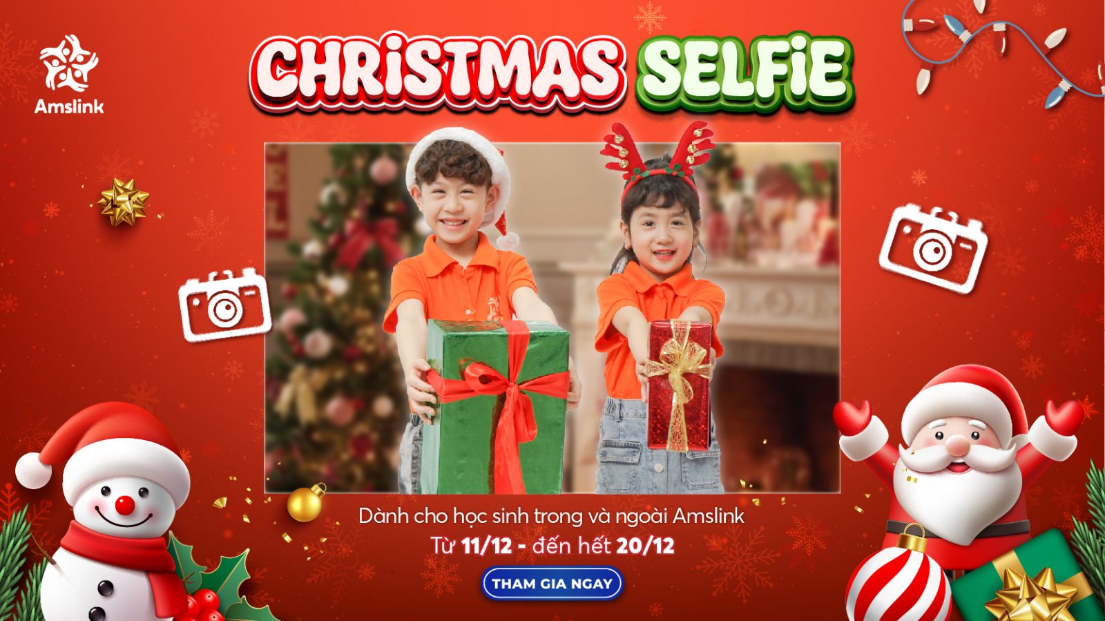 Minigame "CHRISTMAS SELFIE"